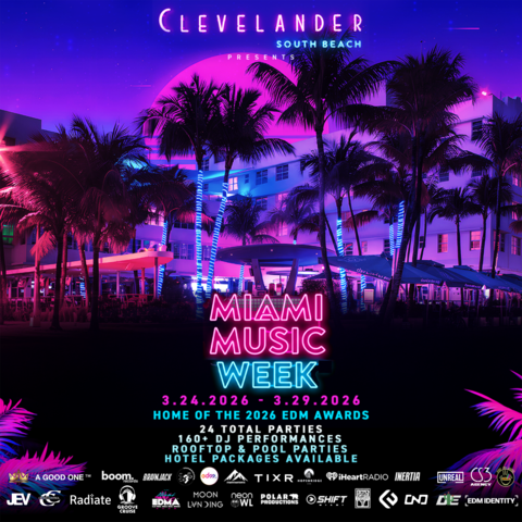 a poster of a beach club